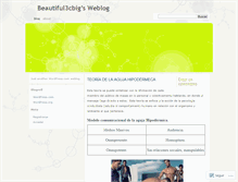 Tablet Screenshot of beautiful3cbig.wordpress.com