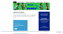 Desktop Screenshot of hockeydhf.wordpress.com
