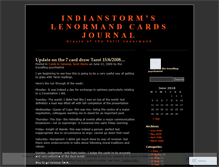 Tablet Screenshot of indianstorm.wordpress.com