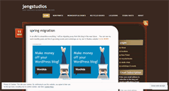 Desktop Screenshot of jengstudios.wordpress.com