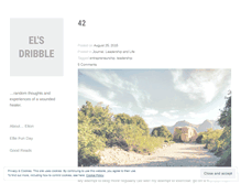 Tablet Screenshot of eltonl.wordpress.com