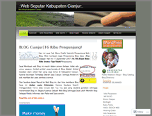 Tablet Screenshot of bisniscianjur.wordpress.com
