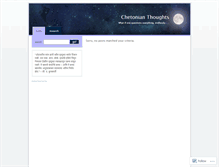 Tablet Screenshot of chetanchitre.wordpress.com