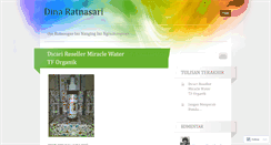 Desktop Screenshot of dhienar.wordpress.com