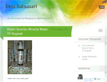 Tablet Screenshot of dhienar.wordpress.com
