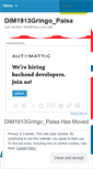 Mobile Screenshot of dim1913gringopaisa.wordpress.com