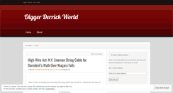 Desktop Screenshot of diggerderrickworld.wordpress.com