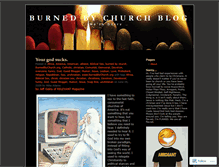 Tablet Screenshot of churchburned.wordpress.com