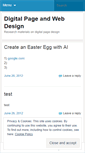 Mobile Screenshot of digitaldesignpage.wordpress.com