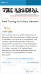 Mobile Screenshot of militarystudents.wordpress.com