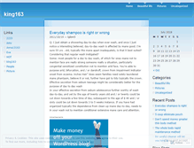 Tablet Screenshot of king163.wordpress.com