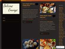 Tablet Screenshot of deliciouscravings.wordpress.com