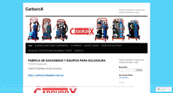 Desktop Screenshot of carburox.wordpress.com