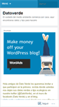 Mobile Screenshot of datoverde.wordpress.com