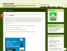 Tablet Screenshot of datoverde.wordpress.com