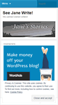 Mobile Screenshot of janesstories.wordpress.com