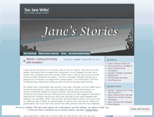 Tablet Screenshot of janesstories.wordpress.com