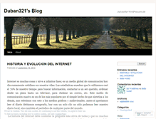 Tablet Screenshot of duban321.wordpress.com