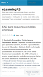 Mobile Screenshot of elearningrs.wordpress.com