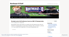 Desktop Screenshot of ne10golf.wordpress.com