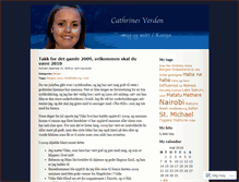 Tablet Screenshot of cathrinesverden.wordpress.com