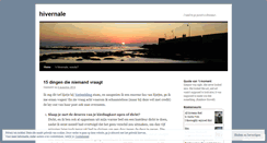 Desktop Screenshot of hivernale.wordpress.com