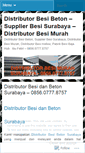 Mobile Screenshot of distributorbesimurah.wordpress.com