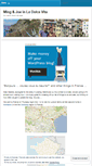 Mobile Screenshot of mingjoe.wordpress.com
