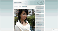 Desktop Screenshot of mariaozawa.wordpress.com