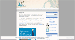 Desktop Screenshot of efedesigns.wordpress.com