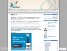 Tablet Screenshot of efedesigns.wordpress.com