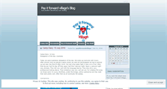 Desktop Screenshot of payitforwardvillage.wordpress.com