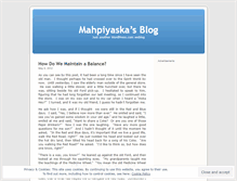 Tablet Screenshot of mahpiyaska.wordpress.com