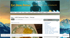 Desktop Screenshot of eatdrink2x.wordpress.com