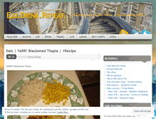 Tablet Screenshot of eatdrink2x.wordpress.com