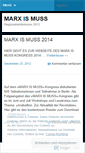 Mobile Screenshot of marxismuss2012.wordpress.com