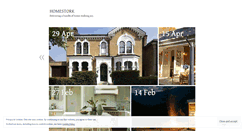 Desktop Screenshot of homestork.wordpress.com