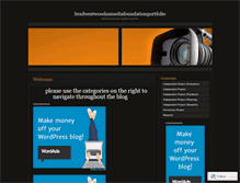 Tablet Screenshot of bradwestwoodasmediafoundationportfolio.wordpress.com