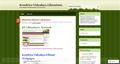 Desktop Screenshot of kvlibrarians.wordpress.com