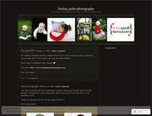 Tablet Screenshot of lindsayparksphotography.wordpress.com