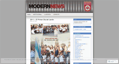 Desktop Screenshot of modernnews.wordpress.com