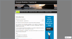 Desktop Screenshot of boulimiequebec.wordpress.com