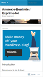 Mobile Screenshot of boulimiequebec.wordpress.com