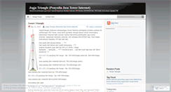 Desktop Screenshot of jogjatriangle.wordpress.com