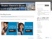 Tablet Screenshot of darylorwin.wordpress.com