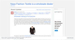Desktop Screenshot of naaxeu.wordpress.com