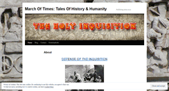 Desktop Screenshot of marchoftimes.wordpress.com