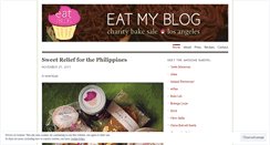 Desktop Screenshot of eatmyblogla.wordpress.com
