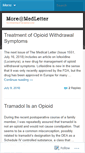 Mobile Screenshot of medicalletter.wordpress.com