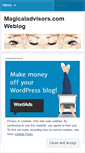 Mobile Screenshot of magicaladvisors.wordpress.com